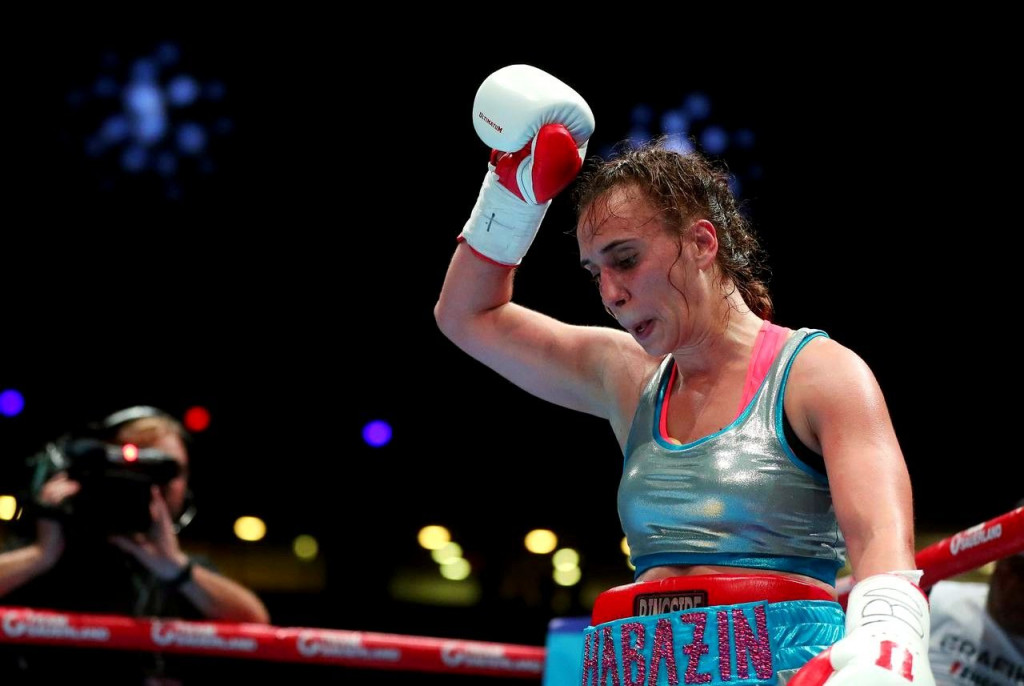 boks, Ivana Habazin, poraz