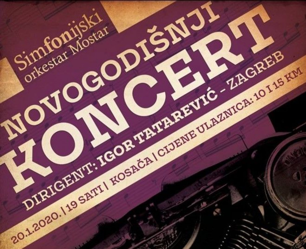 kultura, Simfonijski orkestar Mostar, Kraljica Katarina Kosaca, koncert