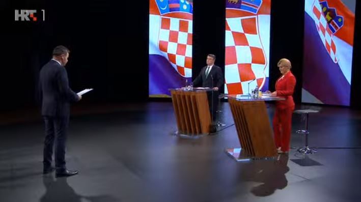 sučeljavanje , Kolinda Grabar Kitarović, Zoran Milanović