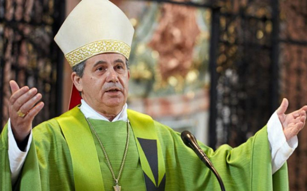 Biskup Vukšić, Kardinal Vinko Puljić, crkva, tomo vukšić