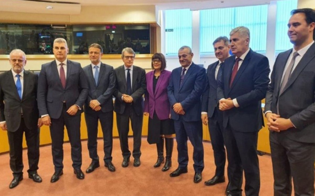 Čović i Zvizdić u Briselu