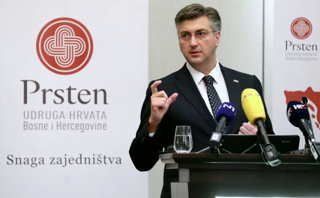 Andrej Plenković Udruga Prsten