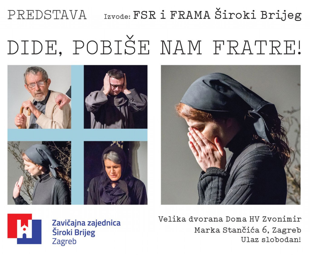 Predstava 'Dide pobiše nam fratre'