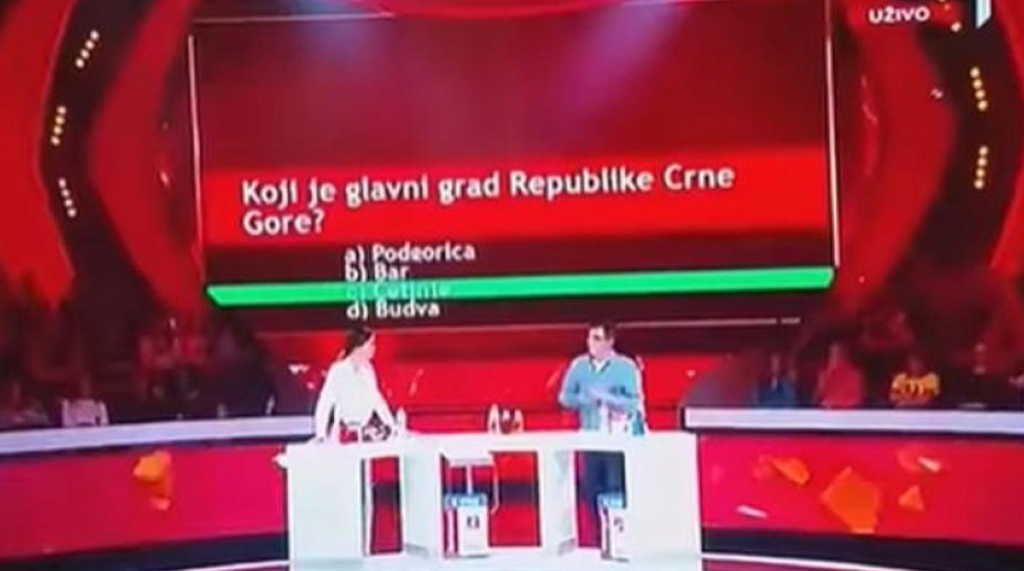 kviz, cetinje, glavni grad, Crna Gora zemlja