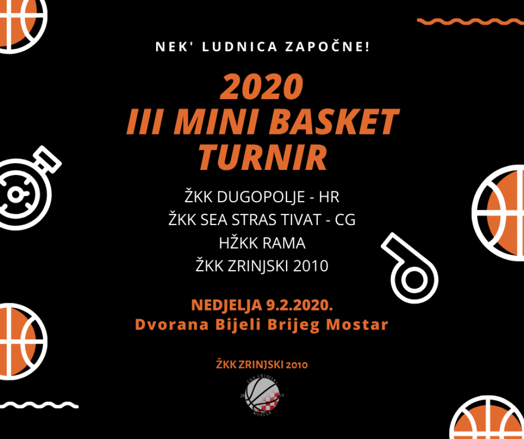 ŽKK Zrinjski 2010, turnir