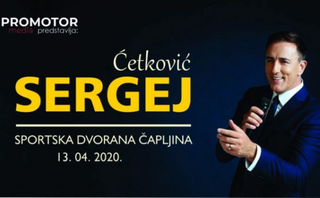 Koncert Sergeja u Čapljini