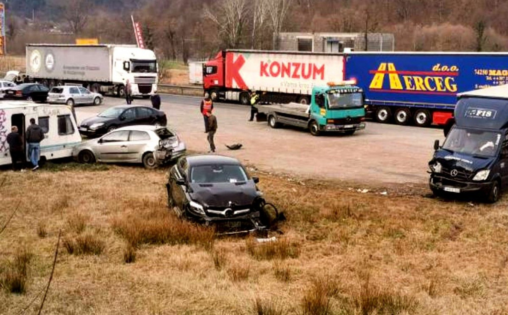 teška prometna nesreća, žepče, ozljeđeni