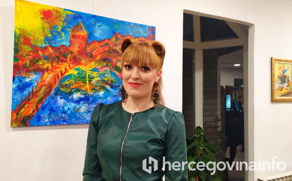 Prva samostalna izložba Sabine Dumpor