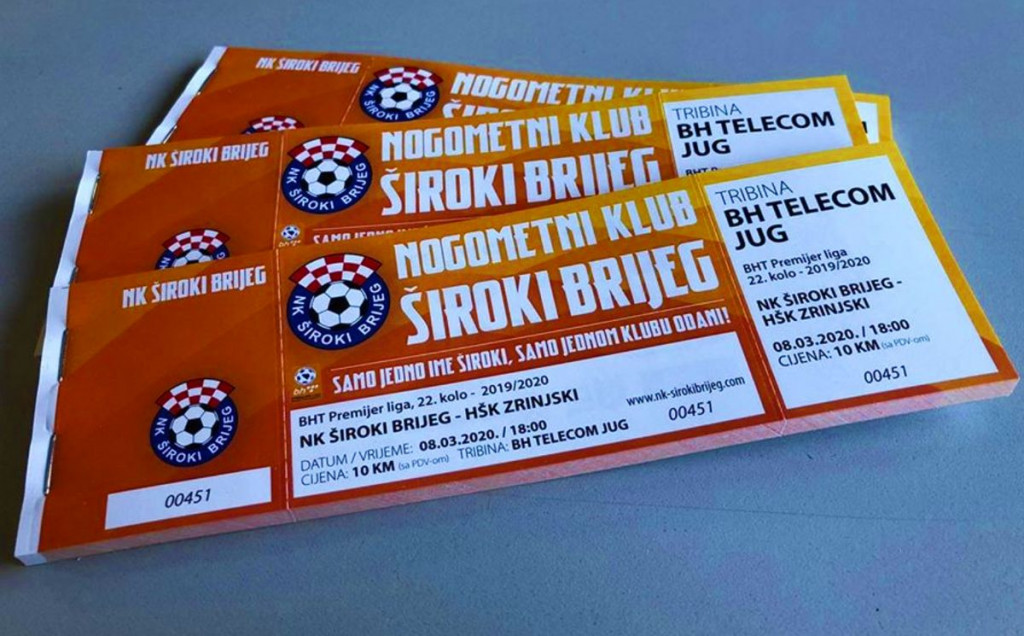 Ulaznice Zrinjski-Široki