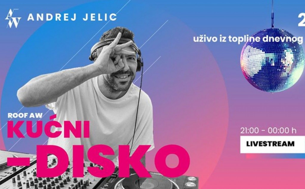 dj, koncert, uživo, samoizolacija