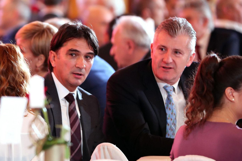 Davor Šuker i Zlatko Dalić