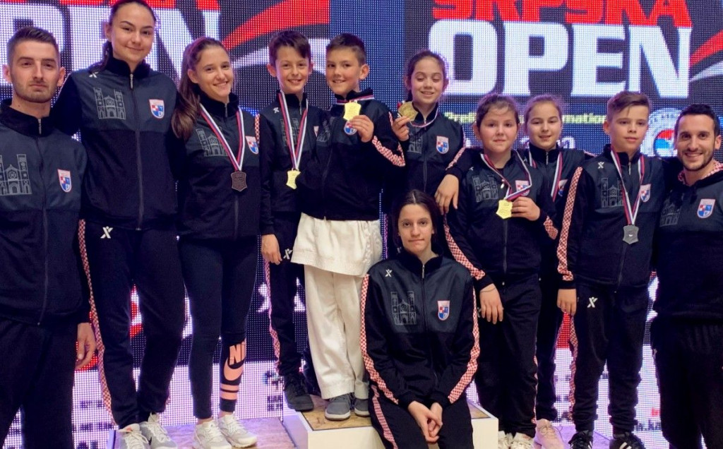 karate klub široki brijeg, medalja