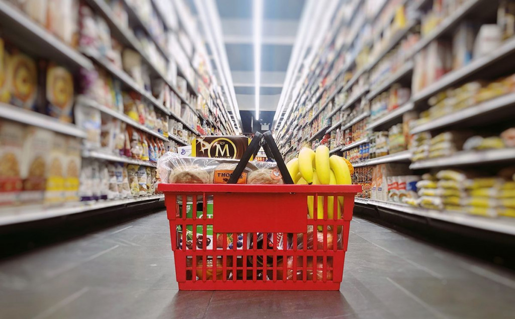 Trgovina kupovina šoping košarica