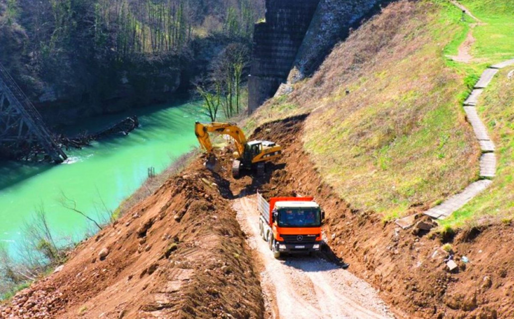 Obnova mosta u Jablanici