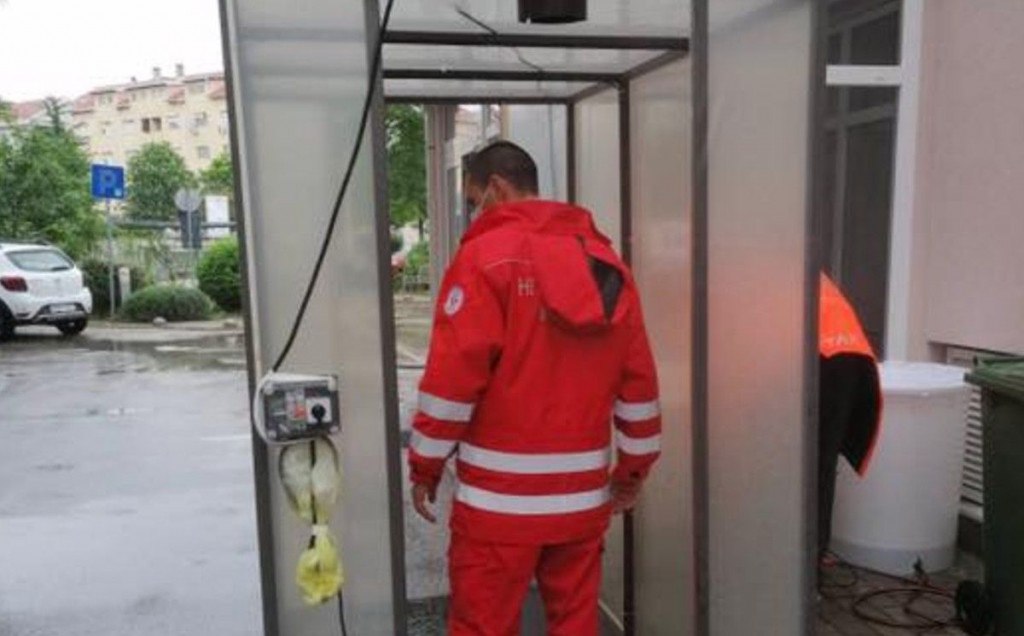 dezinfekcija, Dom zdravlja Mostar