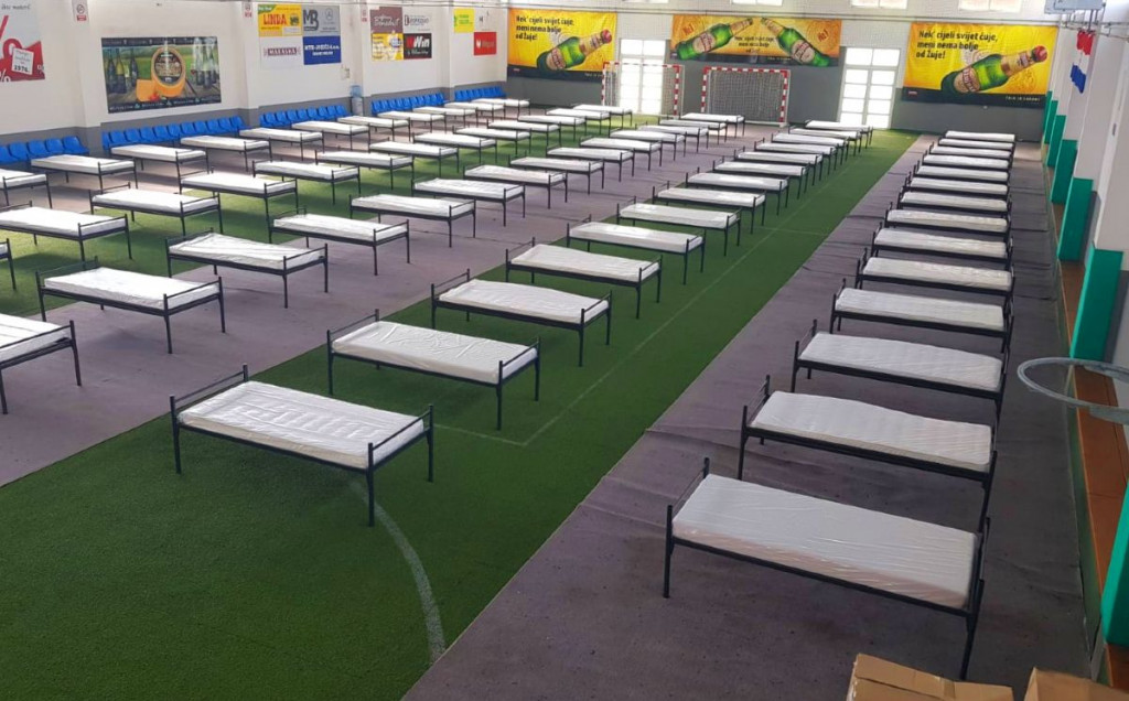 smještajni kapaciteti, kreveti, Stožer civilne zaštite ŽZH, Široki Brijeg