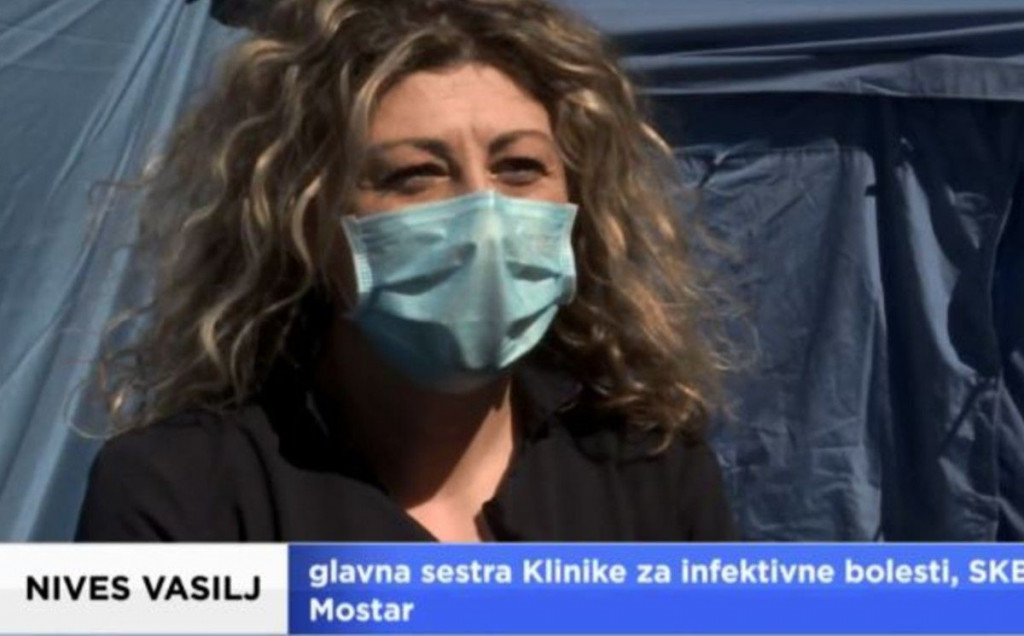 Covid bolnica, Klinika za infektivne bolesti Mostar