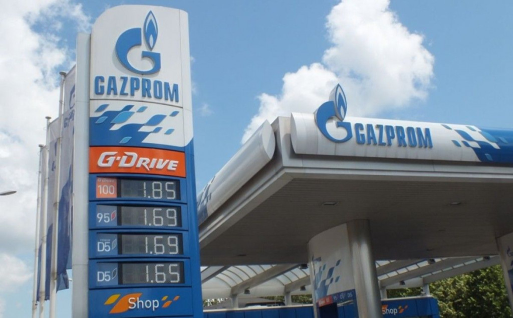 gazprom, benzinske crpke