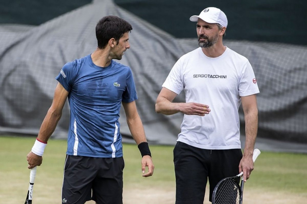 Novak Đoković i Goran Ivanišević