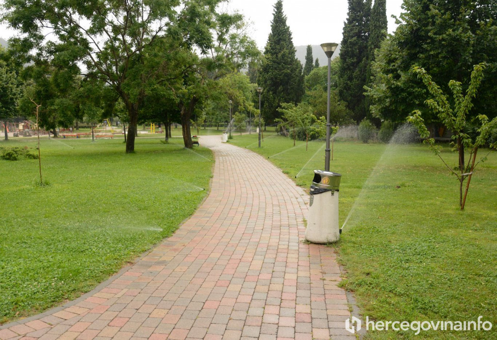 Park Zrinjevac prskalice