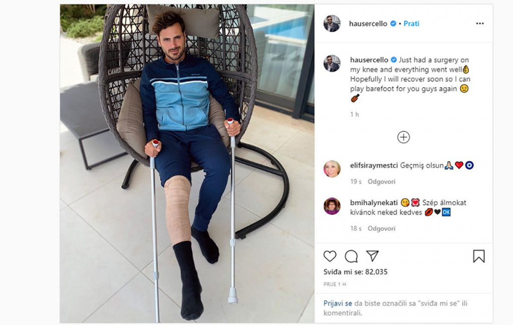 Stjepan Hauser u zavojima