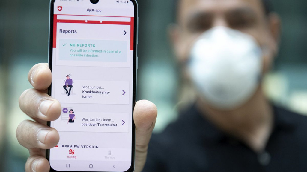 Mobilna aplikacija za covid-19 u Švicarskoj