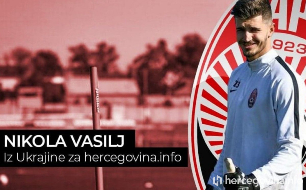 Nikola Vasilj, fc zorya