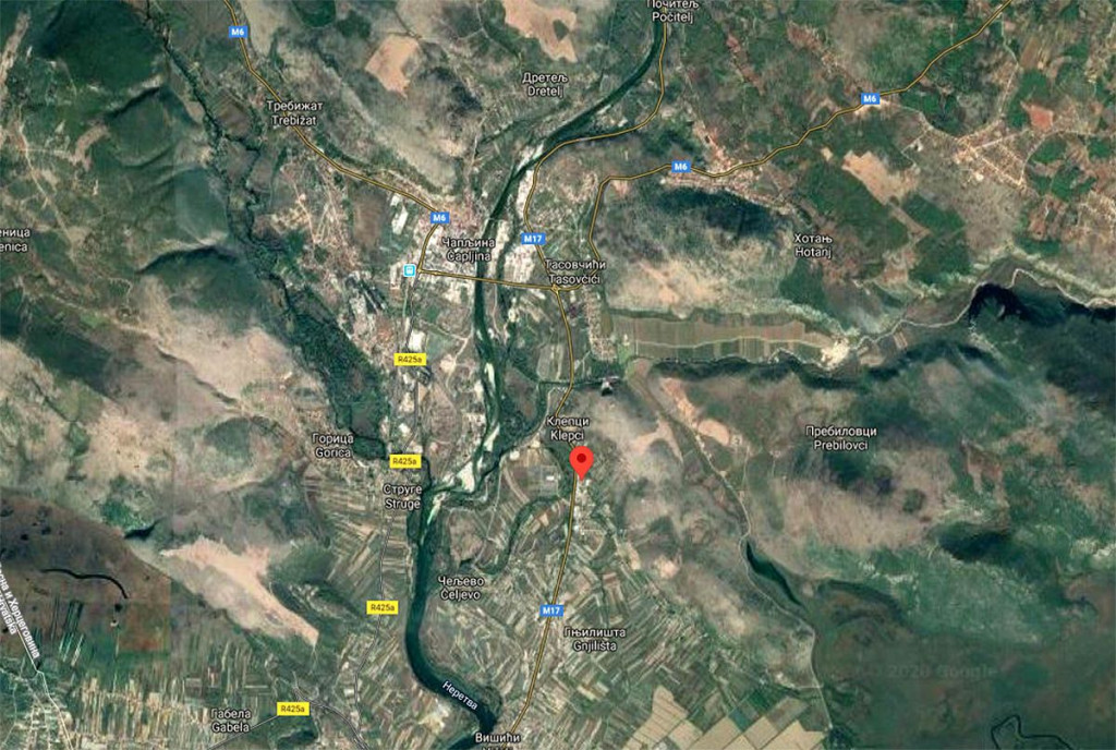 Epicentar potresa Klepci