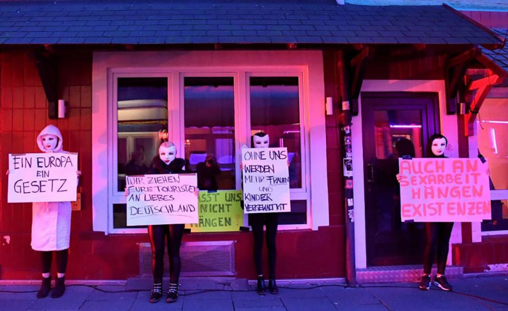 Prosvjed prostitutki u Hamburgu
