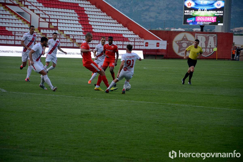 Utakmica Velež Zrinjski