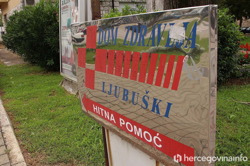 Dom zdravlja Lljubuški ploča