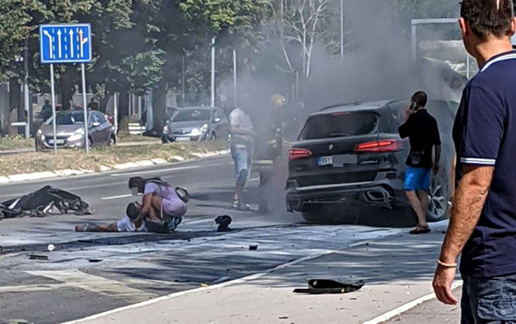 Eksplozija auta u Beogradu