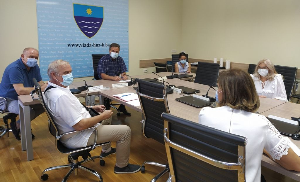 Krizni stožer zdravstvo Vlada HNŽ
