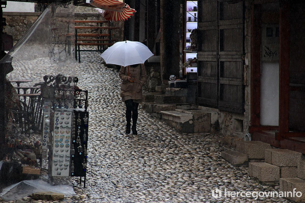 Kiša kišobran Stari grad