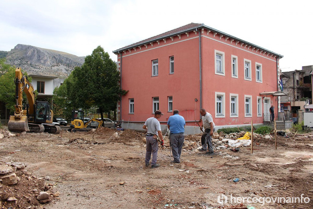 Radovi - zgrada Skupštine HNŽ