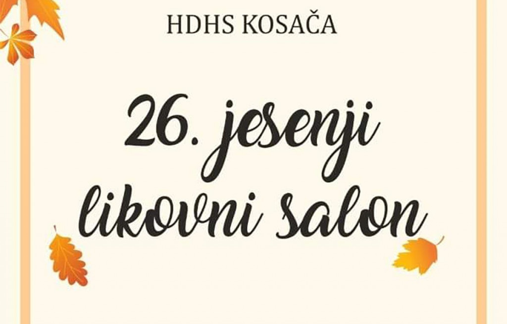 26 jesenji likovni salon