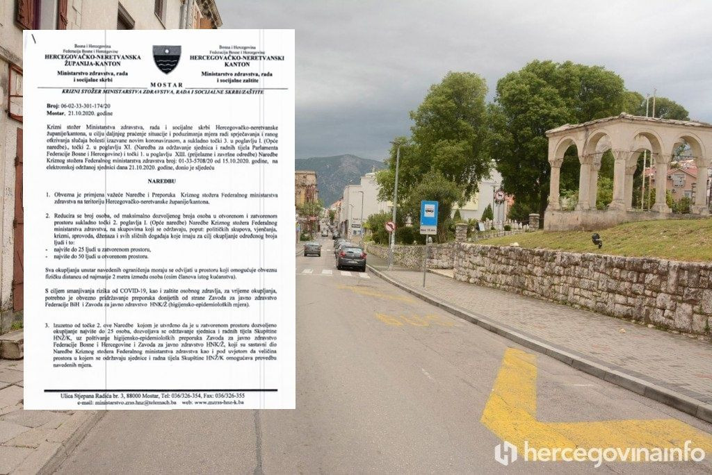 Naredba Stožera HNŽ