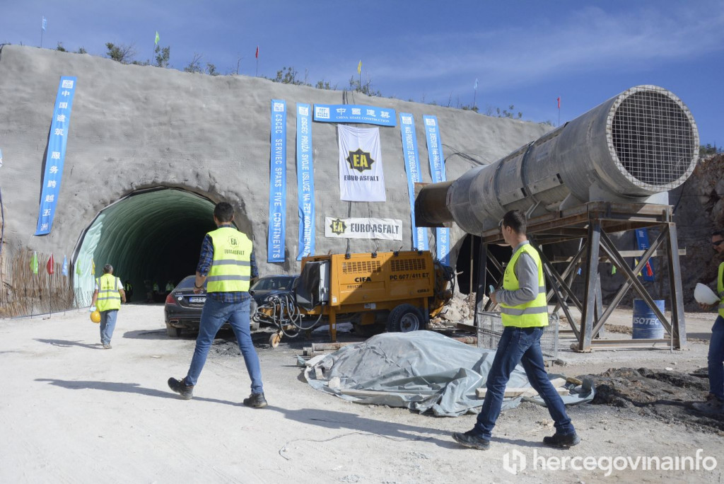 Autocesta tunel počitelj zvirovići