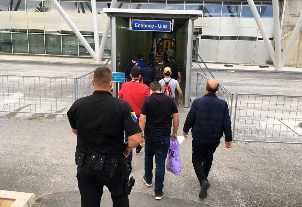 Protjerivanje stranaca aerodrom Sarajevo