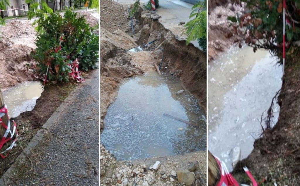 rupe na cesti, Rudnik