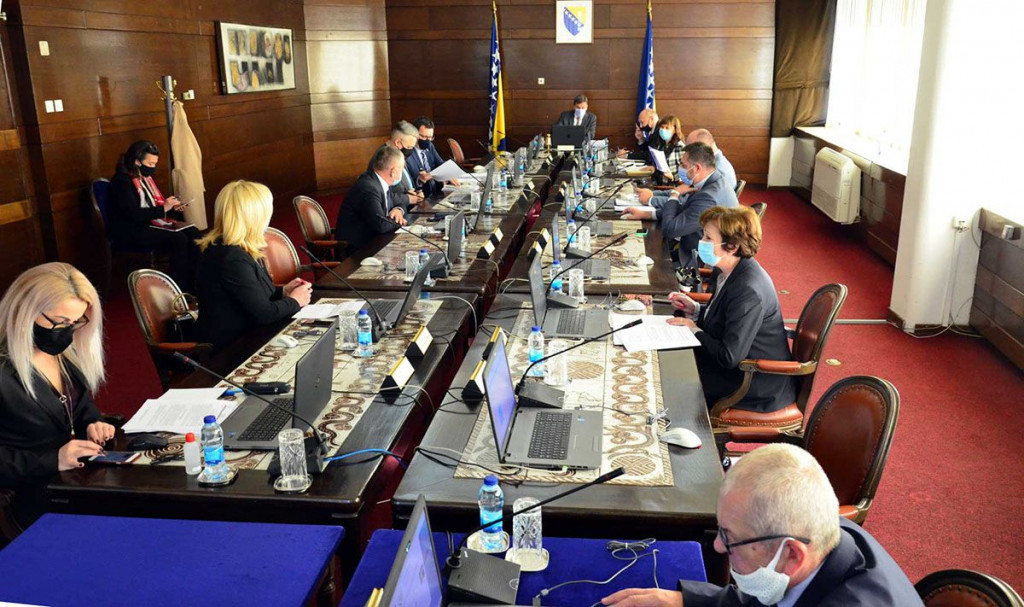 Sjednica vlade FBiH u Sarajevu