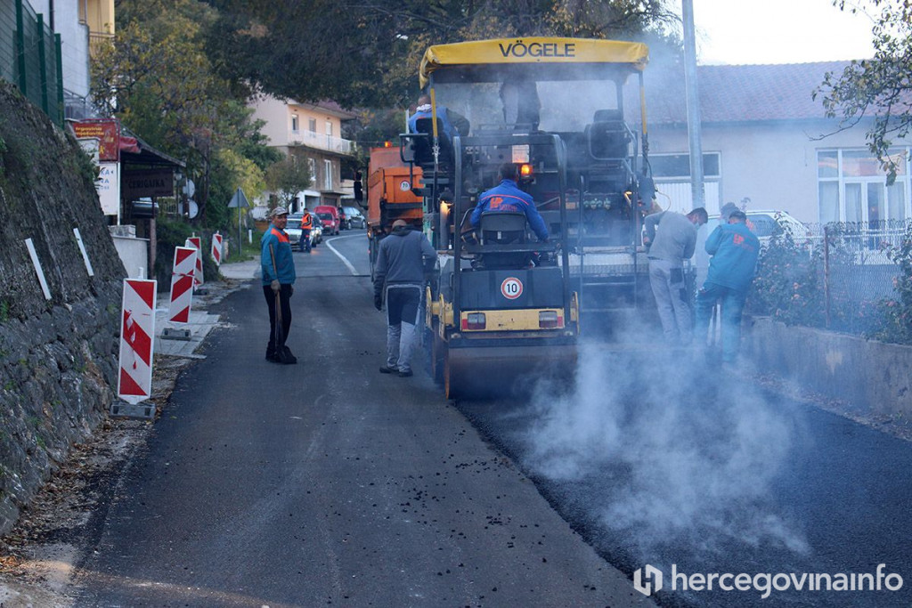 radovi na cesti, balinovac