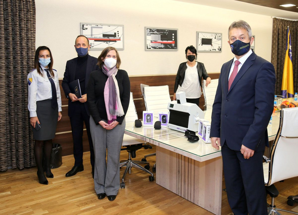 Donacija opreme Graničnoj policiji