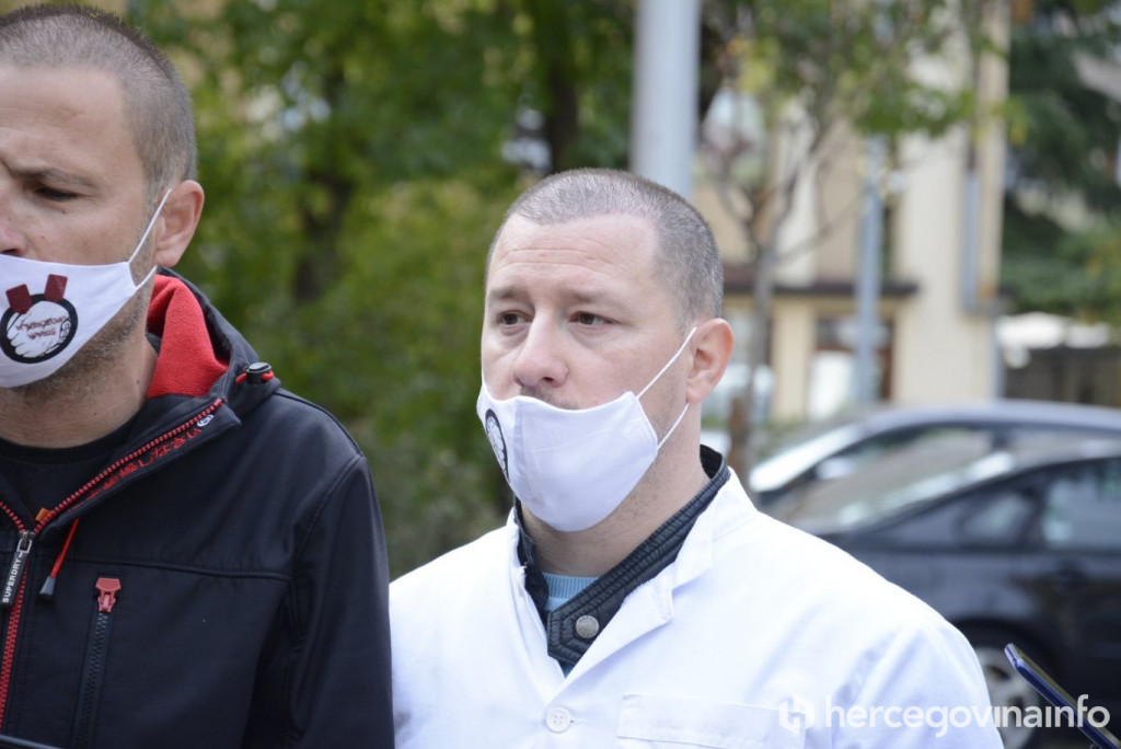 Prosvjedna šetnja sindikati zdravstveni djelatnici