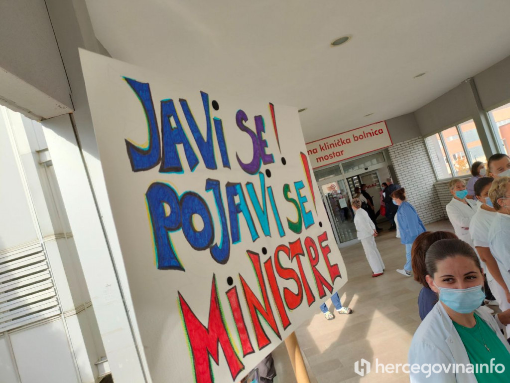 Sindikati zdravstveni djelatnici štrajk
