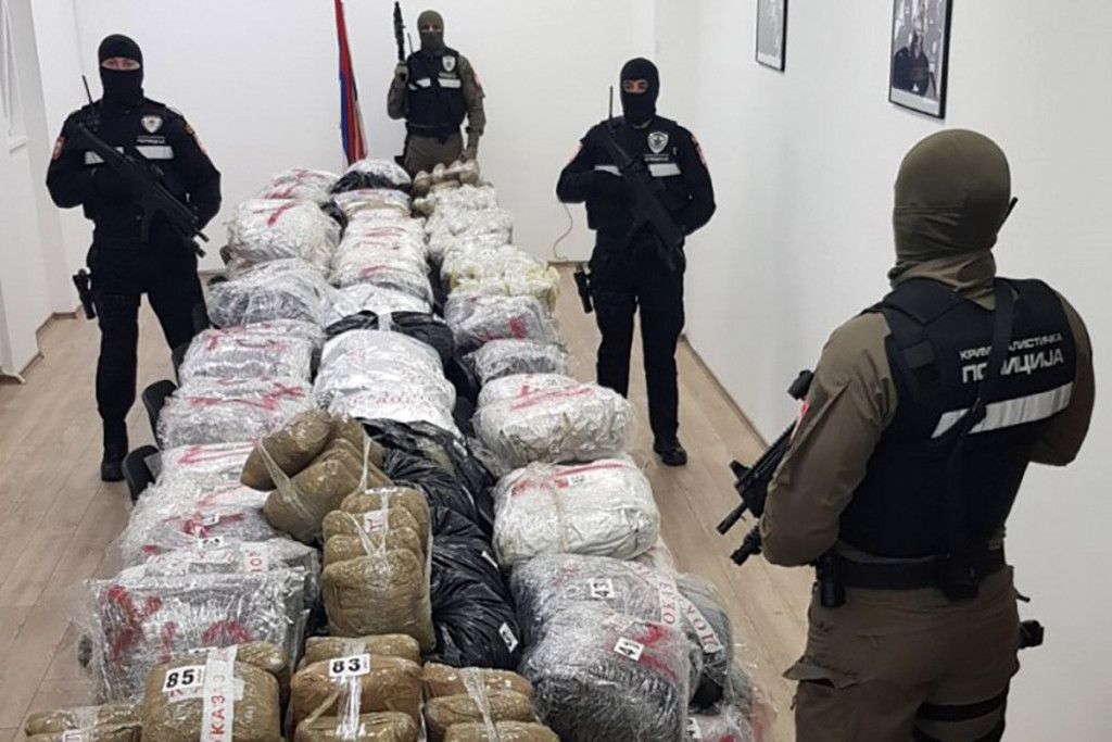 Zaplijenjena droga kod Gradiške