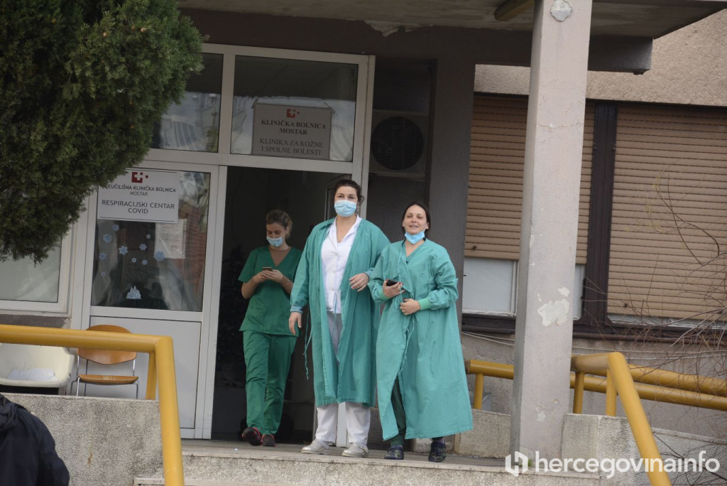 Prosvjed zdravstveni djelatnici