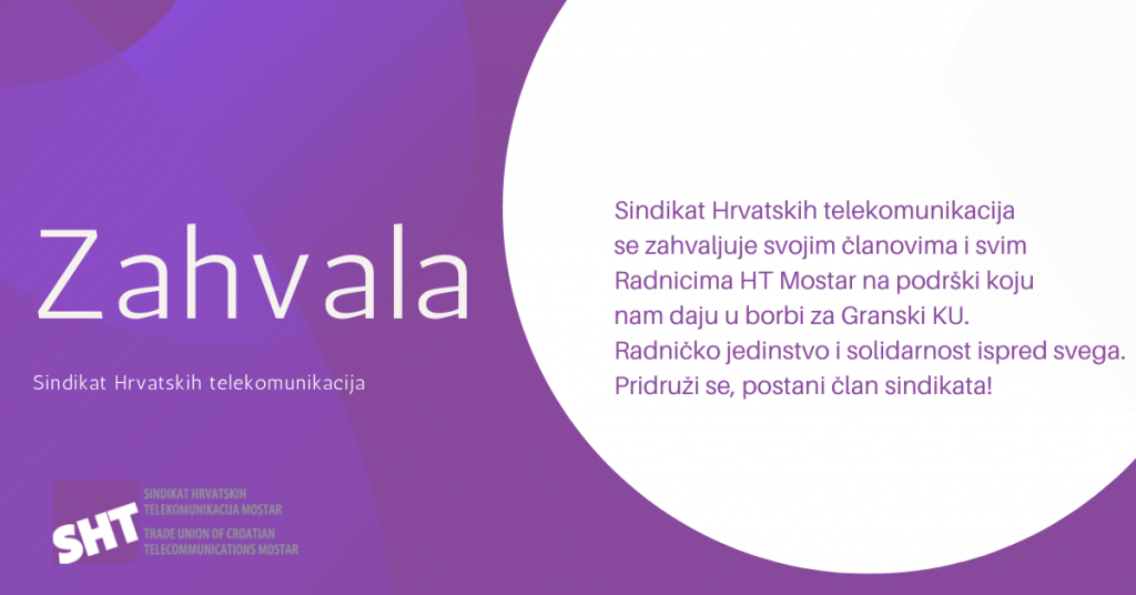 Sindikat Hrvatskih telekomunikacija, sindikat