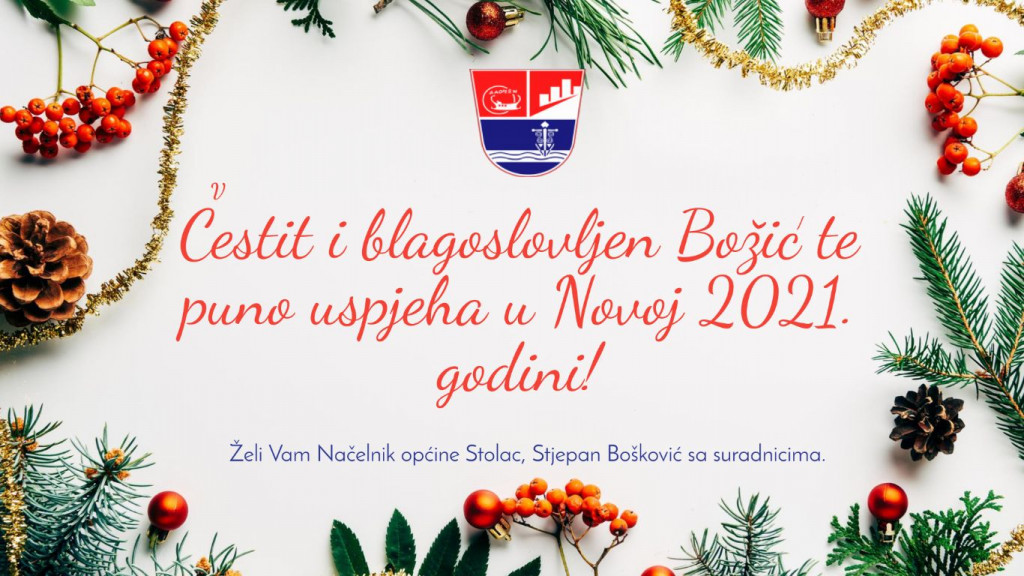 Božić, općina Stolac, Stjepan Bošković, čestitka, božićna čestitka