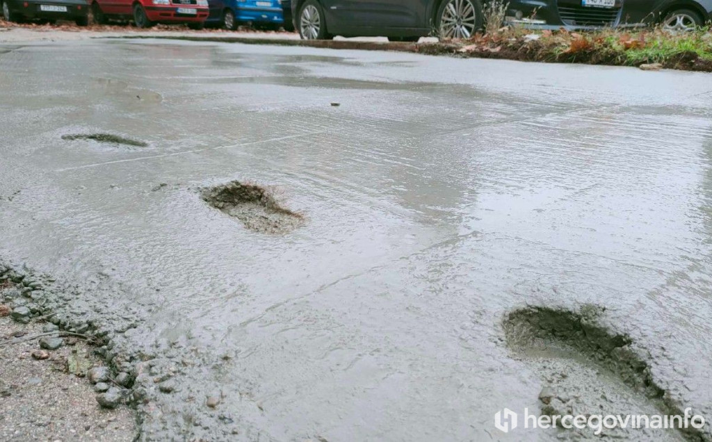 Betoniranje zelene površine